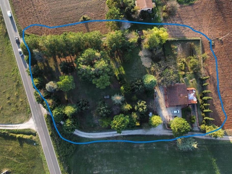 Villetta Con Parco Vicino San Gimignano Колле-ди-Валь-д'Эльса Экстерьер фото